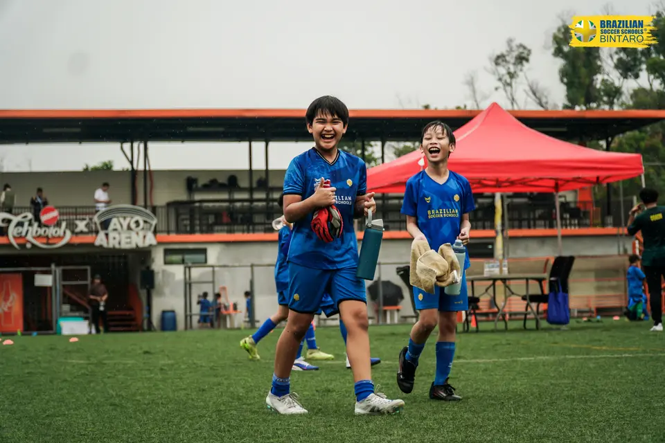BSS Bintaro players during a sports science development session